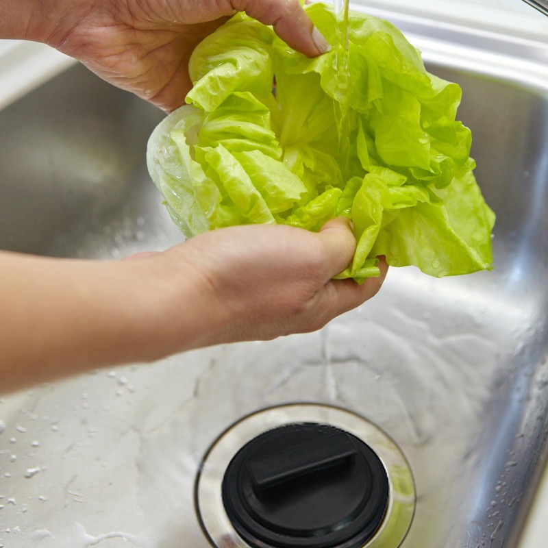 Hordion 3 Inch Garbage Disposal Splash Guard and Kitchen Sink