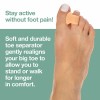 ZenToes Toe Corrector Bunion Straightener 4 Single Loop Spacers Separators