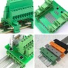 25Sets C45 DIN Rail PCB Mounting Bracket Holder Carrier Clips