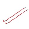 2Pcs Kayak Paddle Leash Nylon Rubber Corrosion Resistant Stretchable Anti