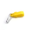 LIFE IS SIMPLE Tarp Clip with Carabiner Hook Yellow (Closure)