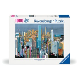 Ravensburger 12000784 - I am New York - 1000 pieces jigsaw puzzle – Puzzle for adults and kids age 14 years up, jigsaw puzzle New York