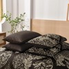 Anibedding Brown Comforter Set Queen Size,7 Pieces Bed in a