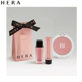 HERA New Sensual Nude Lip + Blusher Set 3items, Color:432 No Hustle (Gloss)
