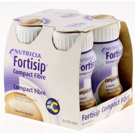 Fortisip Compact Fibre Mocha (4 x 125ml)