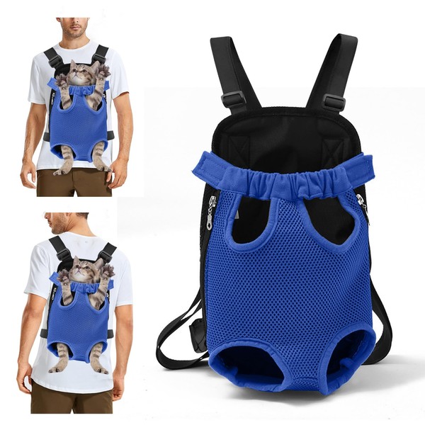 PETCUTE Dog Backpack Small Transport Bag for Cats Dogs Hiking Backpack for Dogs