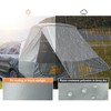 Hasika Canopy Tent Easy Set Up Sun Shade with Mesh