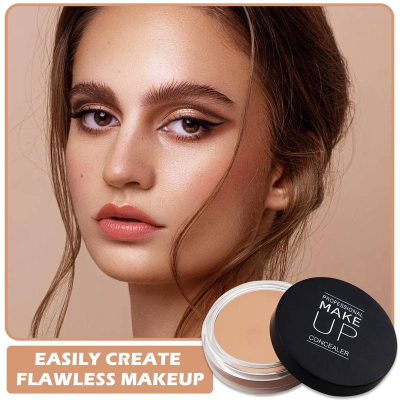 AOAZXBB Under Eye Concealer Full Coverage Colour Corrector for Dark