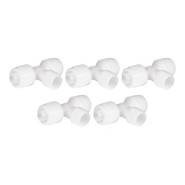 RecPro RV Plumbing Hardware | 06822 | 1/2" Compression to 1/2" Male Tee Adapter Fitting | Pex Pipe/Tubing Fittings (5 Fittings)