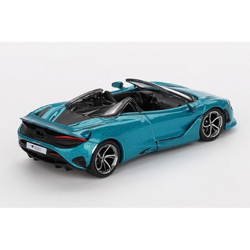MINI GT 1/64 McLaren 750S Belize Blue (Right Handle) Finished