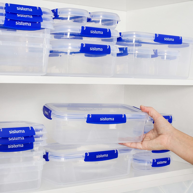 Sistema Food Storage Containers, 2.2L 2 Pack