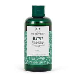 The Body Shop Limpiador facial de árbol de té, 8.4 onzas líquidas (vegano)