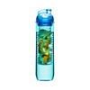 Sagaform Bottle with Fruit Piston, Blue
