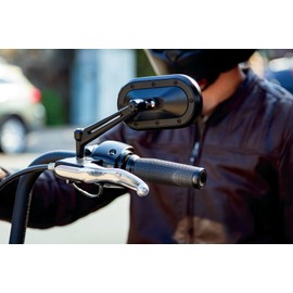 Kuryakyn 5943 Thresher Handlebar Grips for Throttle and Clutch, Electronic Throttle Control: 2008-19 Harley-Davidson Motorcycles, Satin Black, 1 Pair