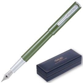 Conklin Coronet Fountain Pen - Olive, With Medium Tip (CK71830)