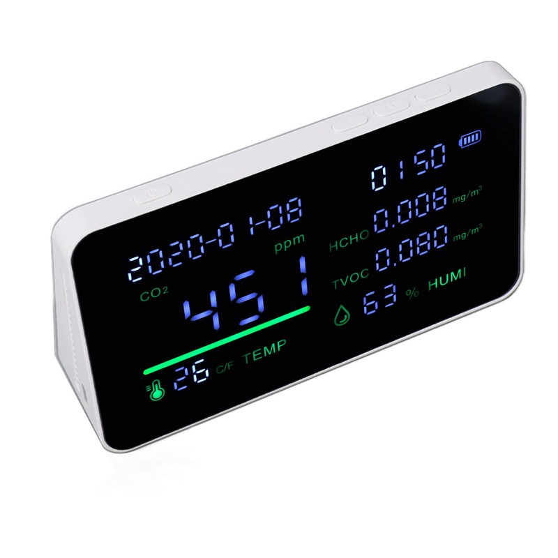 Infrared Carbon Dioxide Detector Semiconductor Sensor CO2 TVOC Temperature Humidity