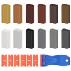 NUTKIT 19PCS Laminate Floor Repair Kit, Laminate Worktop Repair Kit