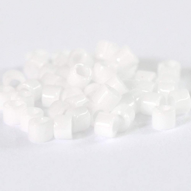 Miyuki Glass beads, Chalk White