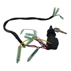 Starter Ignition Switch Assembly for Yamaha Outboard 703-82510-44/45/43/42/41/40-00; 6 8 9.9 13.5 15 25 30 40 48 50 55 60 70 75 80 85 90 95 100 115 130 140 150 175 200 225 240 250 300 HP