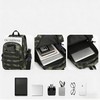 CGYCSY 18'' Dark Camo School Backpack for Teens, 35L Water