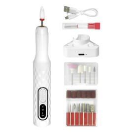 Kit Taladro De Uñas Inalámbrico Recargable Eléctrico