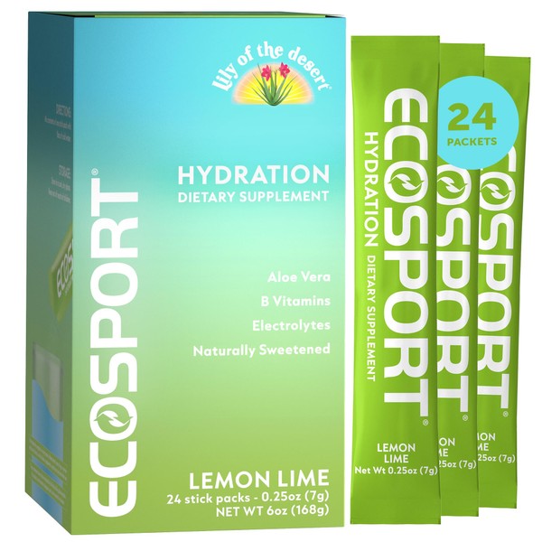Eco Drink Lily of The Desert EcoSport Instant Hydration Packets,