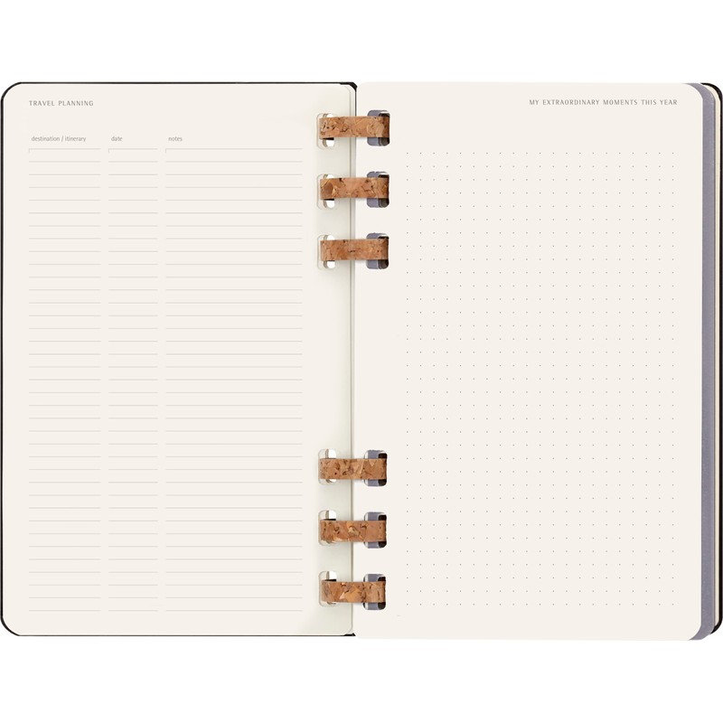 Moleskine Monthly and Weekly Spiral Agenda 12 Months 2024, Agenda