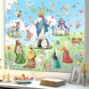 decalmile He is Risen Easter Double Sided Window Clings Christian