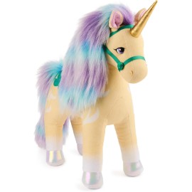 Unicorn Academy Leaf Unicorn Plushie 15-Inch Stuffed Animal New Toy Gift