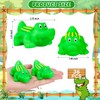 18 pcs Rubber Alligator Bath Toy Mini Plastic Crocodile Float