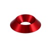 Aluminium Washer for Screw M8, Red (No. 1)