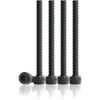 Jyvex Pack of 20 M6 x 70 screws, black, cylinder