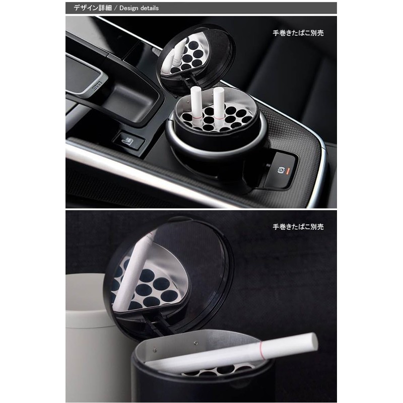 Windmill 595-5000 Black Windmill Ashtray with Lid for Honeycomb Tabletop