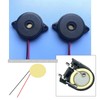 VGOL 10pcs 20mm Copper Disc Piezo Buzzer 2 Poles Buzzer
