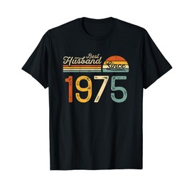 50th wedding anniversary 50 years - Best Husband Since 1975 T-Shirt