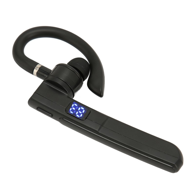 Bluetooth Earpiece Hands Free Single Ear Noise Reduction Digital Display