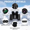 10x25 High Powered Binoculars for Adults, Waterproof Compact Binoculars with