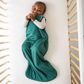 KYTE BABY Unisex Rayon made from Bamboo Sleep Bag for Babies and Toddlers, 2.5 Tog (Small, Emerald)