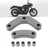 2pcs Motorcycle Engine Side Protector Frame Crash Pad Kit Fit