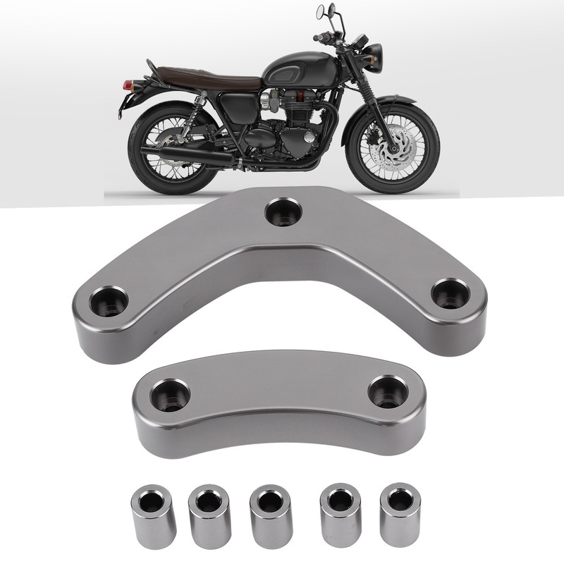 2pcs Motorcycle Engine Side Protector Frame Crash Pad Kit Fit