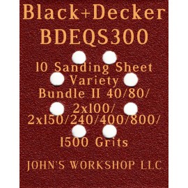 Black+Decker BDEQS300 - 40/80/100/150/