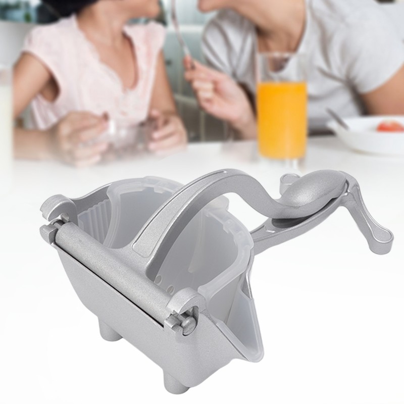 Manual Juice Squeezer Aluminum Alloy Portable Orange Lemon Squeezer Fruit