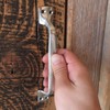 GALLUP 7505-34 Brass Antique Plain Door Pull Handle (Silver)