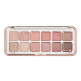 Clio Pro Eye Palette Air Professional Fruit, 09 Peach Press and It Says Apple, 1 piece / 클리오 프로 아이 팔레트 에어 후로페샤날청과, 09 복숭아누르면사과해, 1개
