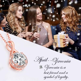 LAVUMO Necklaces for Women Sterling Silver Gold Necklace Pendant Jewellery Gifts for Her Girlfriend Mum Daughter Wife Friend Birthday Valentines Christmas Mothers Day Anniversary