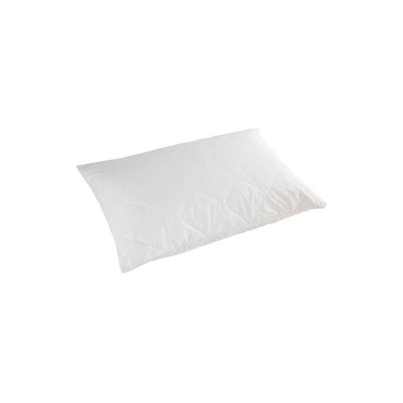 Luxury All-Cotton Pillow Protector – Machine Washable Anti Allergenic Diamond