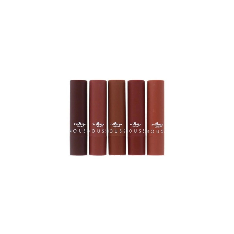 ITALIA DELUXE TOP FIVE MOUSSE MATTE LIPSTICK CHOLA BROWNS 5