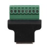 Terminal de Tornillo RJ45, Conector RJ45 Hembra de DVR Ethernet