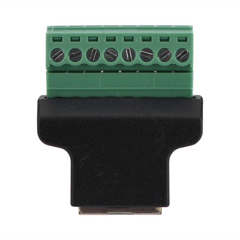 Terminal de Tornillo RJ45, Conector RJ45 Hembra de DVR Ethernet