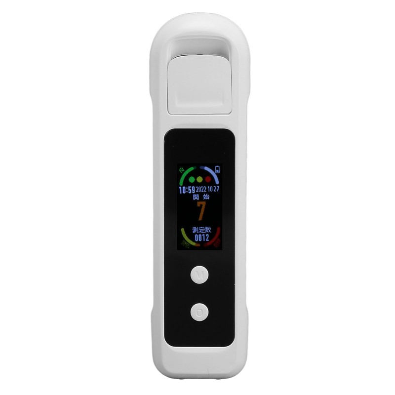 Alcohol Tester H9PRO Portable Contactless Detection White USB 200mAh Rechargeable